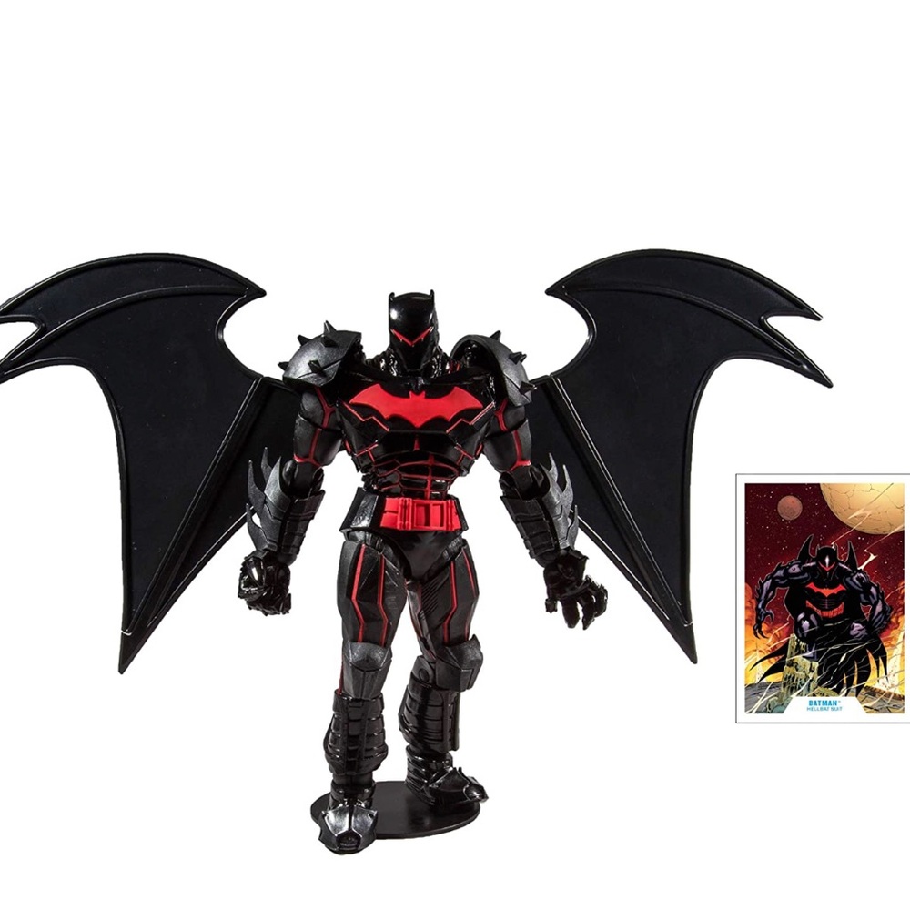 DC Batman - Black Hellbat Suit Figure by McFarlane Toys Brand New Unopened